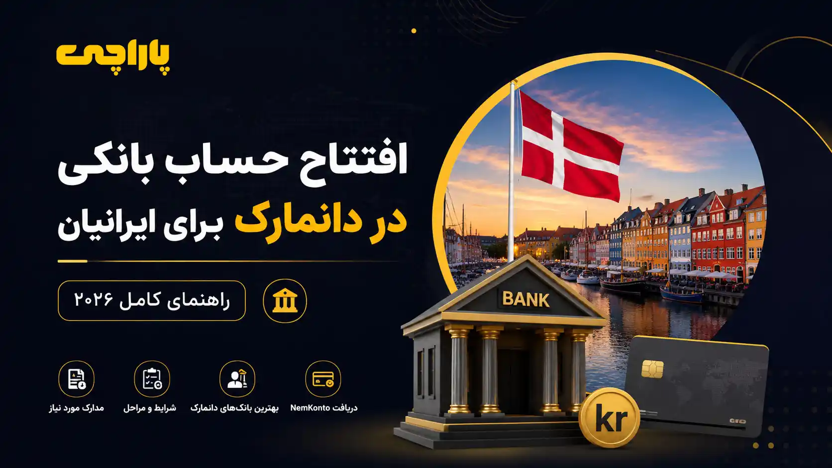 حساب بانکی در دانمارک
